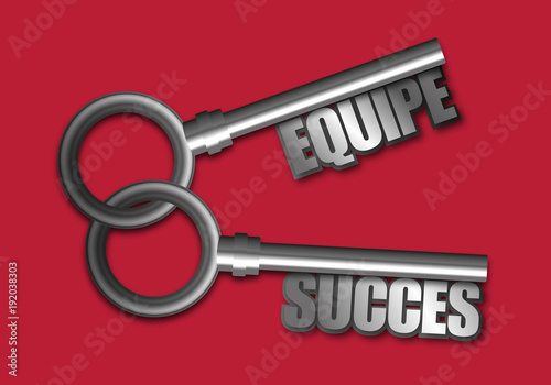 succès - réussite - solution - équipe - entreprise - stratégie - présentation - concept - ensemble