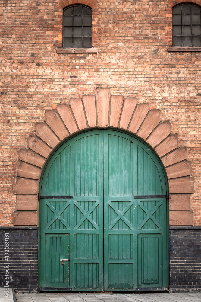 Naklejka premium Old door United Kingdom