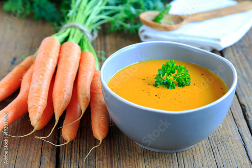 feine Möhrencremesuppe