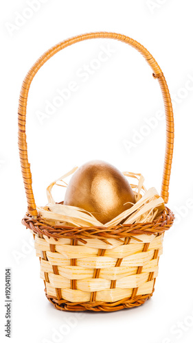 easter background. isolated on white