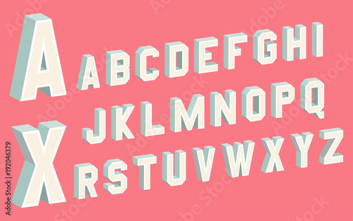 3D Block Letters