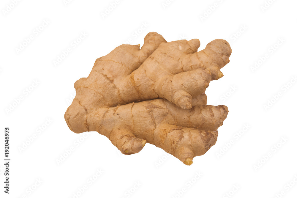 Ginger isolated on white background Ginger isolated on white background
