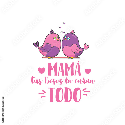 Spanish mother day greeting