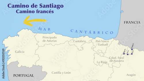 Camino de Santiago french way