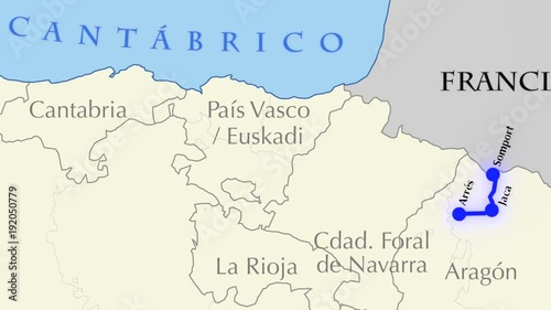 Camino de Santiago stages