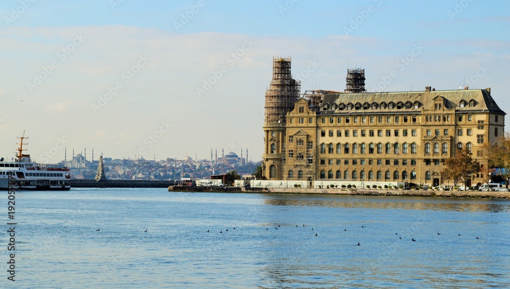 Istanbul, Haydarpasa, Stadtpanorama