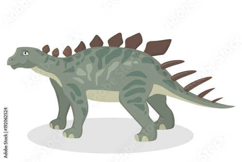 Kentrosaurus dinosaur isolated