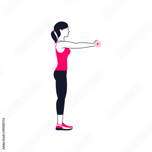 Fitness exercises for shoulder