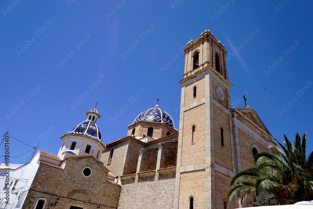 Beautiful church Our Lady of Solace in Altea