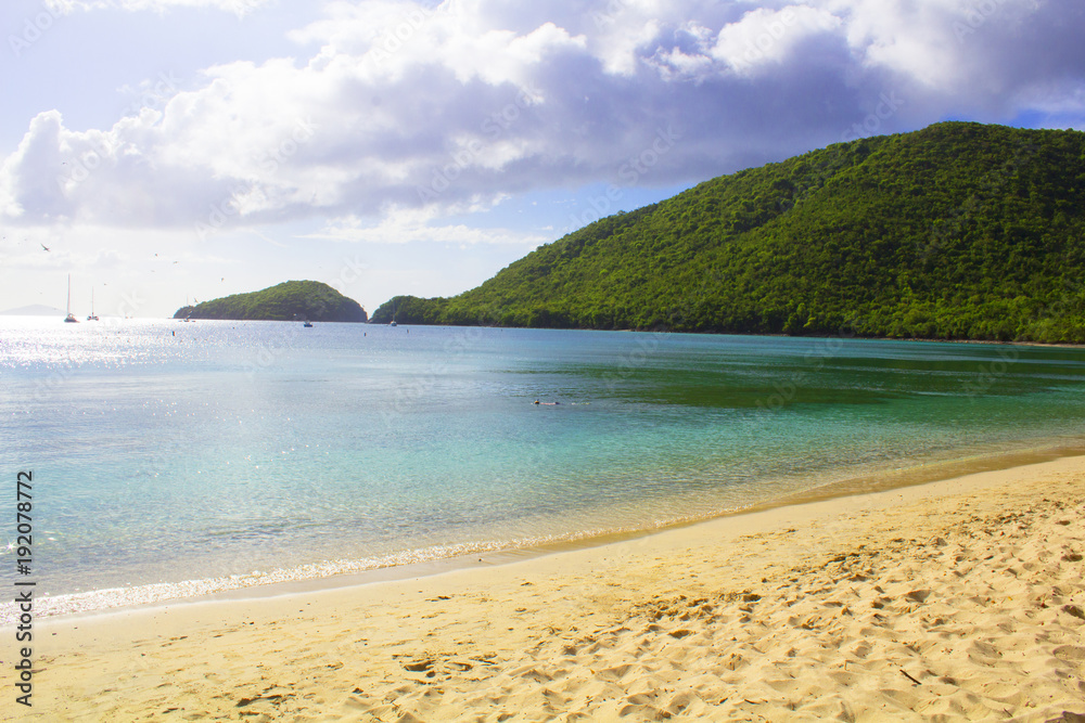 Obraz premium Maho Bay Saint John USVI