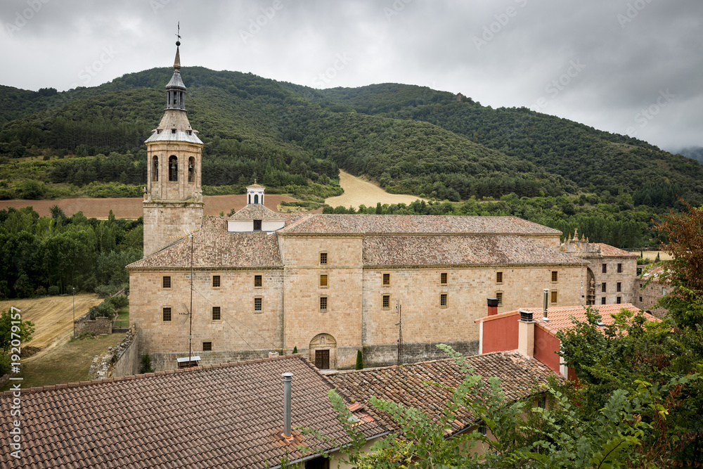 Yuso Monastery in San Millán de la Cogolla, Province of La Rioja, Spain