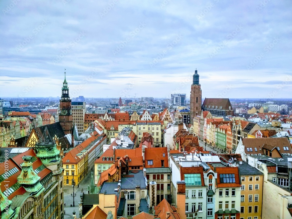 Fototapeta premium Wroclaw Panorama