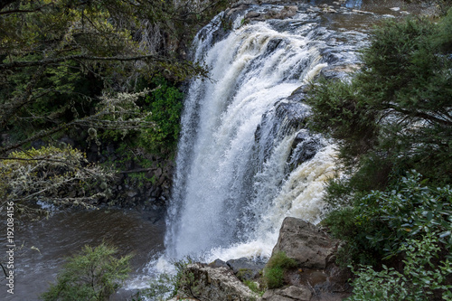 Kerikeri Rainbow Falls From Above Looking Down 