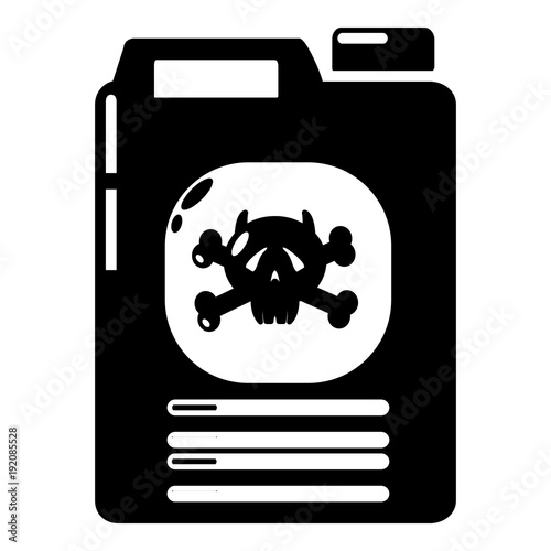 Canister icon, simple style