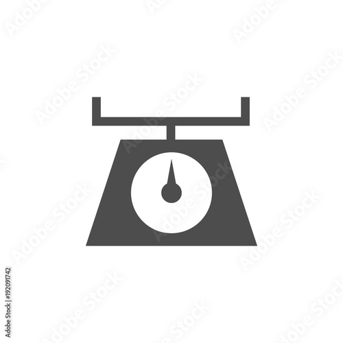 mechanical scales icon. Elements of web icon. Premium quality graphic design icon. Signs and symbols collection icon for websites, web design, mobile app