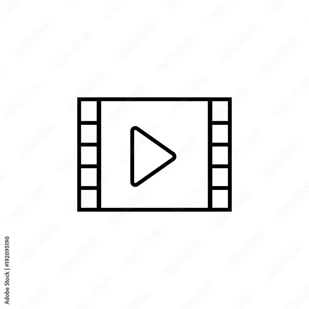 frame from video icon. Element of video player for mobile concept and web apps. Thin line icon for website design and development, app development. Premium icon frame from video icon. Element of video player for mobile concept and web apps. Thin line icon for website design and development, app development. Premium icon