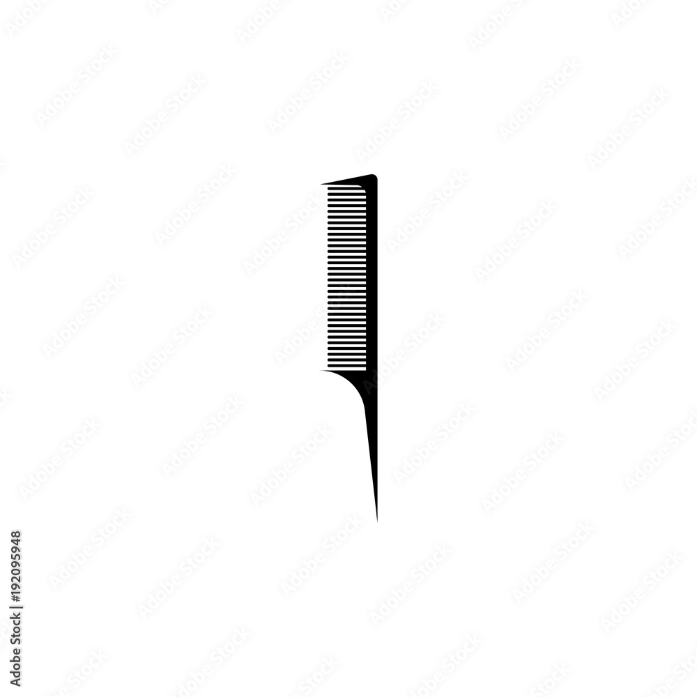 comb of a hairdresser icon. Element of barber shop for advertising signs, mobile concept and web apps. Icon for website design and development, app development. Premium icon