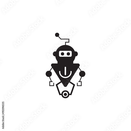 robot icon. Element of robots for advertising signs, mobile concept and web apps. Icon for website design and development, app development. Premium icon