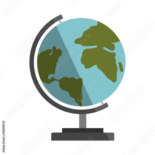 world planet earth icon vector illustration design