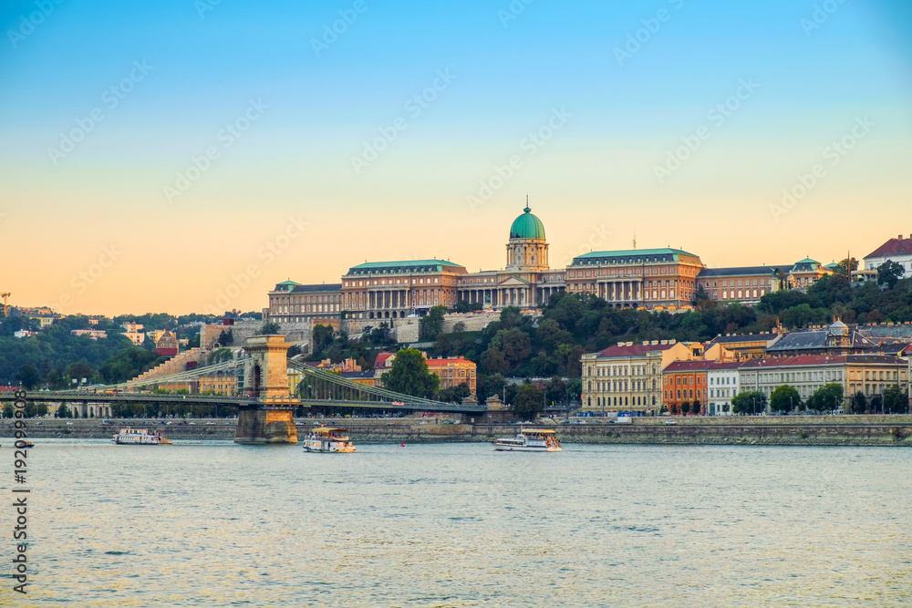 Naklejka premium Hungarian landmarks, Budapest