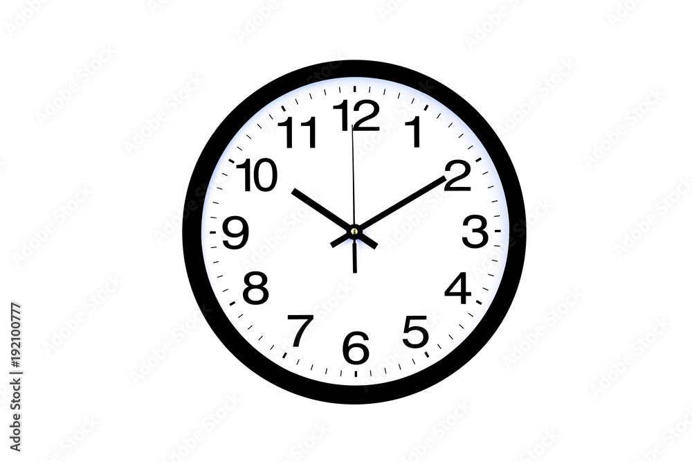 Design Wall Clock Black And White At Esther Parr Blog