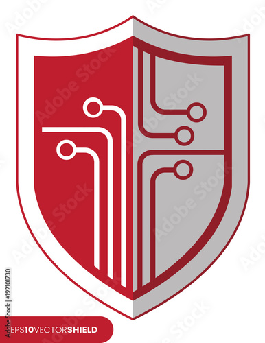 Shield Symbol - Circuitry