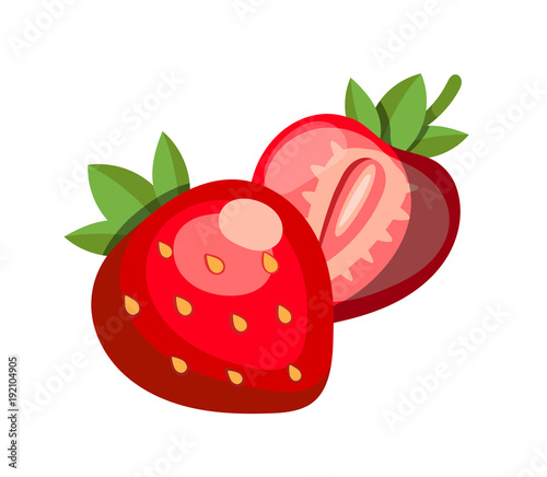 Obraz na płótnie Fraise w salonie