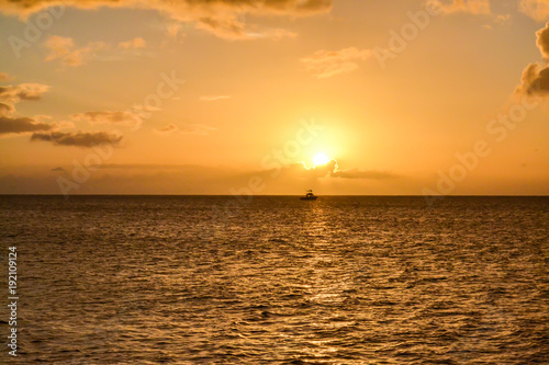 Dominica Island Sunset 