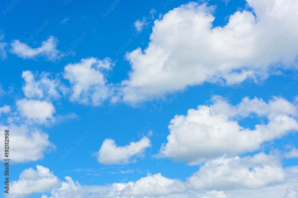 Beautiful cirrus clouds against the blue sky Beautiful cirrus clouds against the blue sky