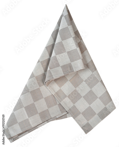 Gray napkin