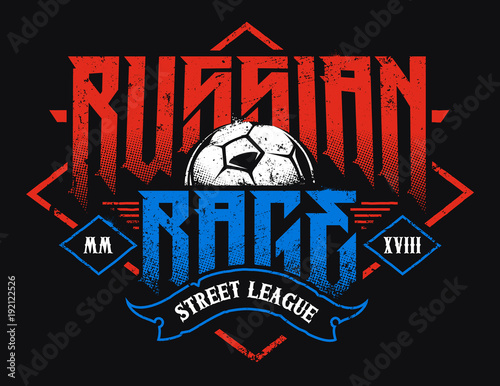 Russian Rage Typography