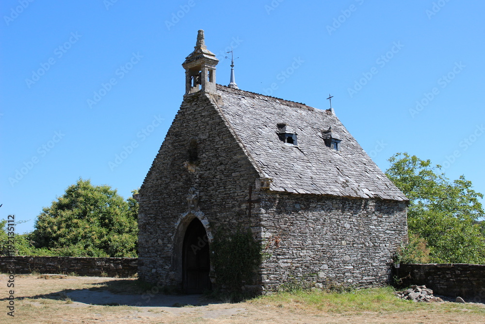 Breton stone chapel