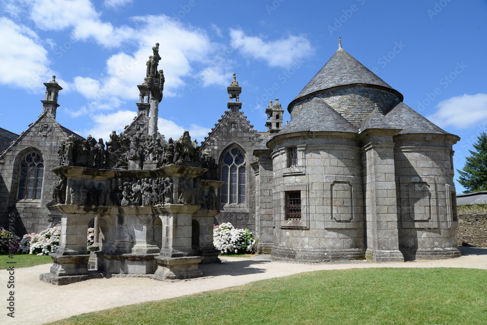 Pfarrbezirk Guimiliau in der Bretagne