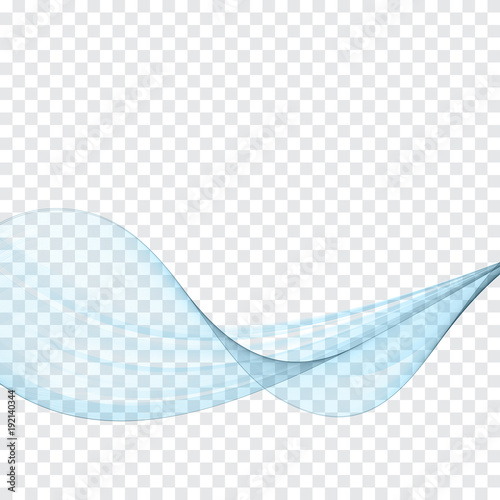 Abstract smooth color wave vector.