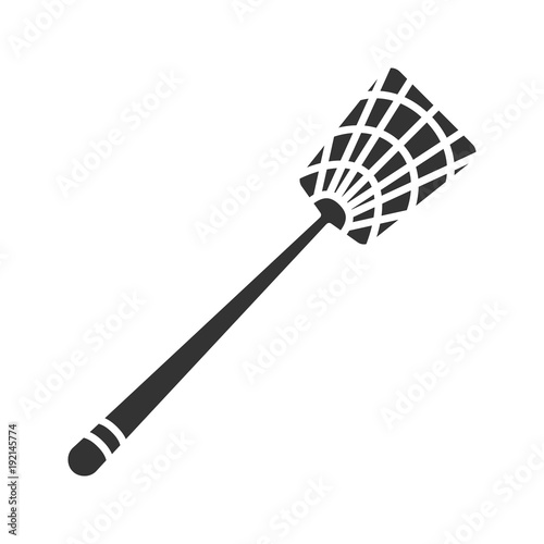 Fly-swatter glyph icon