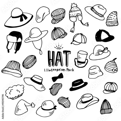 Hat Illustration Pack