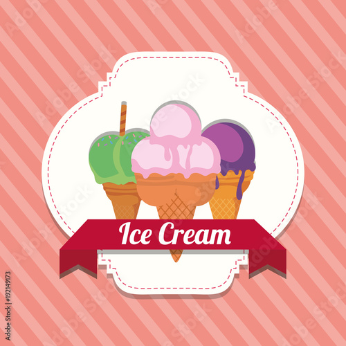 Ice cream design