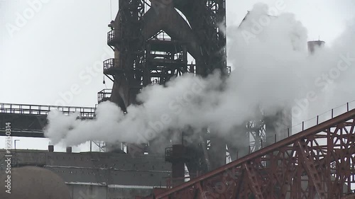 Chemical companies polluting the environment with emissions.