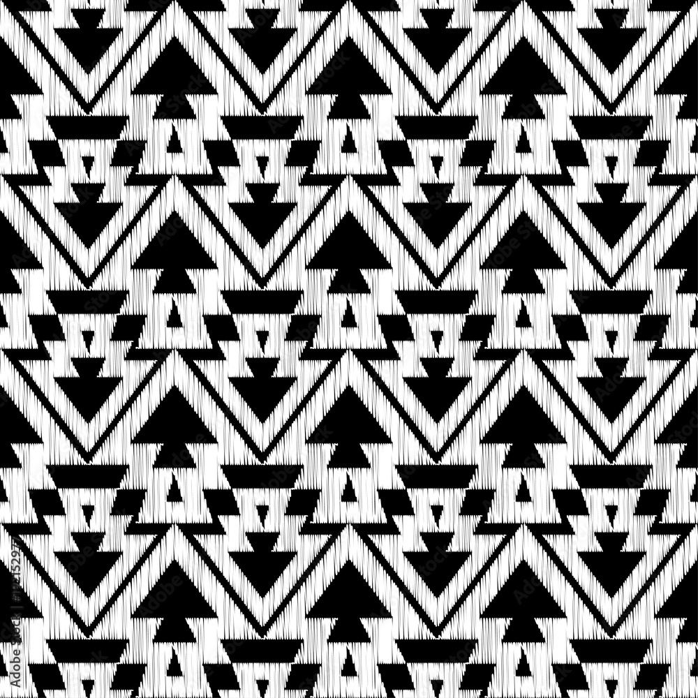 Ethnic boho seamless pattern. Scribble texture. Folk motif. Textile rapport. Ethnic boho seamless pattern. Scribble texture. Folk motif. Textile rapport.