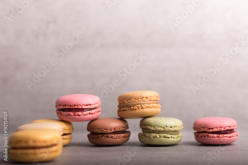 assortment of colorful macaroons