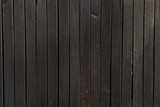 Black wooden texture, background. Wooden wall, surface. Wooden pattern.