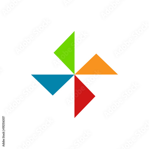 Free Download Geometrical Triangle Shape Diversity Symbol - GFXLoad