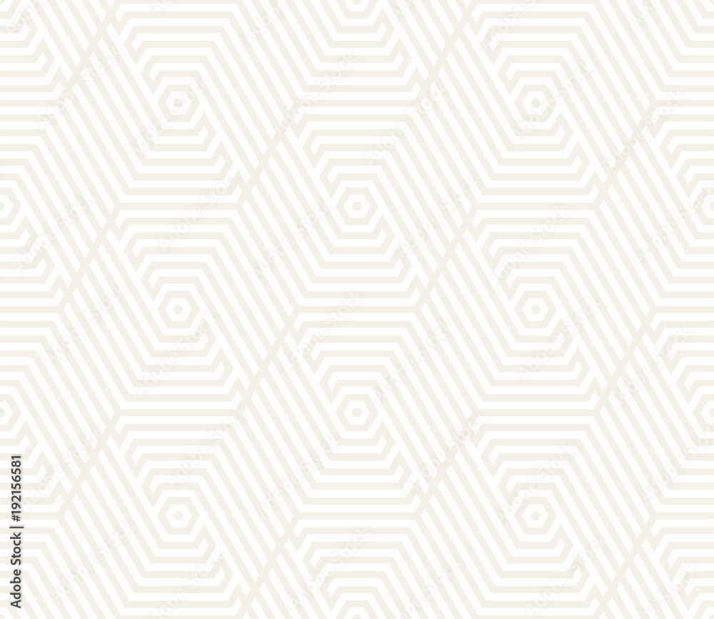 Vector seamless subtle pattern. Modern stylish texture. Repeating geometric tiling from striped triangle elements
Vector seamless subtle pattern. Modern stylish texture. Repeating geometric tiling from striped triangle elements