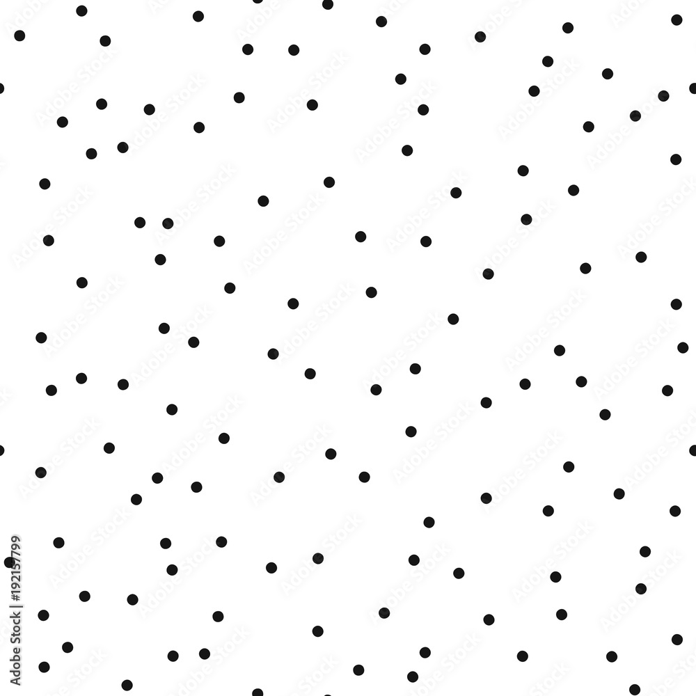 Hand drawn black and white abstract confetti seamless pattern. Pop art fashion festival abstract background in memphis style. Hand drawn black and white abstract confetti seamless pattern. Pop art fashion festival abstract background in memphis style.