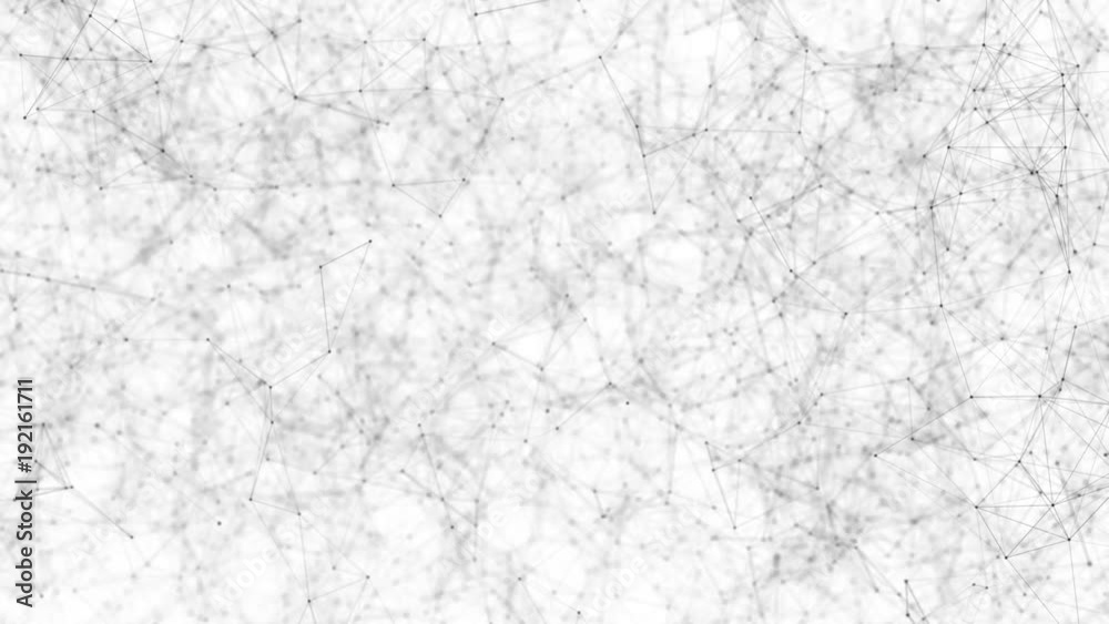 black plexus particles slowly moving on a white background black plexus particles slowly moving on a white background