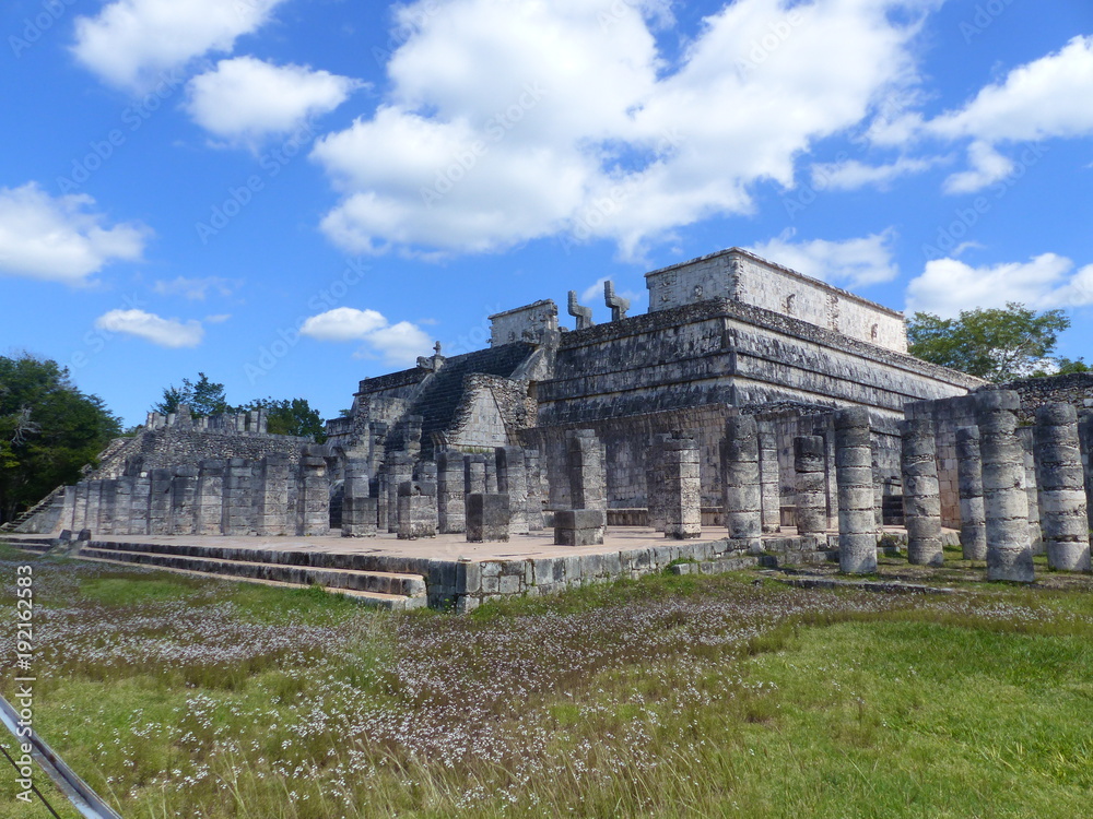 Maya temple