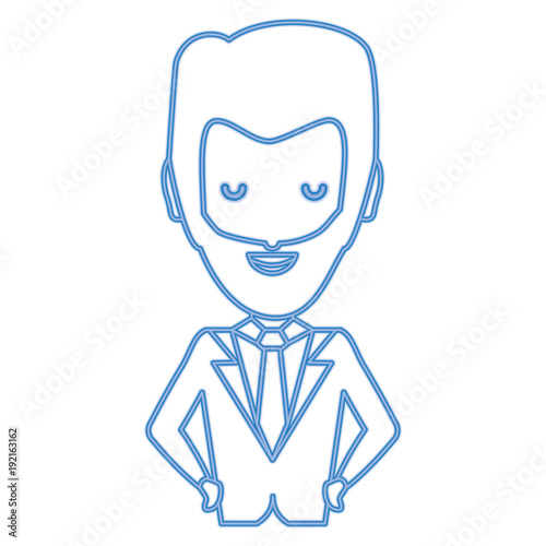 cartoon businessman icon © djvstock