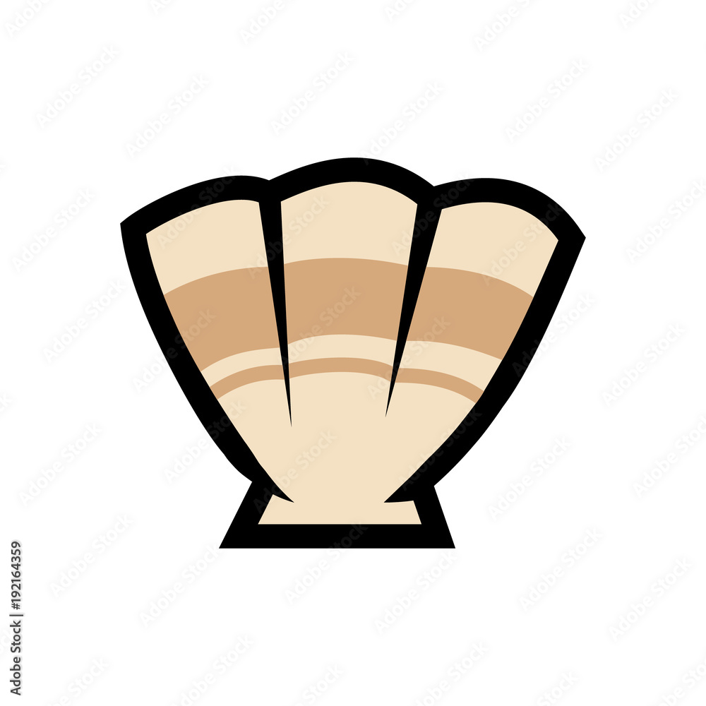 Cartoon Seashell Illustration Cartoon Seashell Illustration