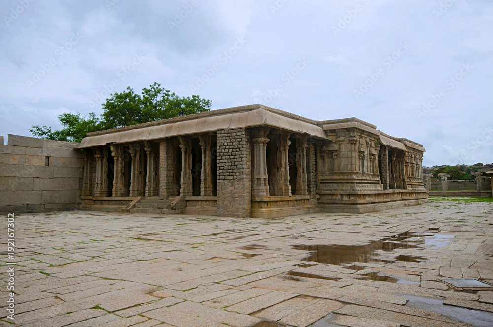 Vittala Temple Complex, Built in 15th century, Hampi, Karnataka, India