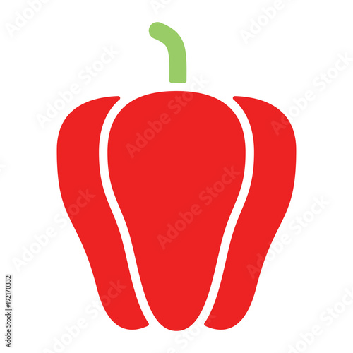 Gemüse Icon - Paprika